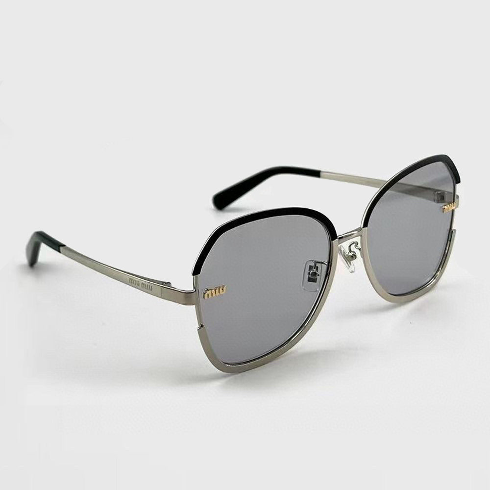 MiuMiu Men's Two Tone Frame Irregular Shaped Sunglasses Eyeglasses Glasses #77418