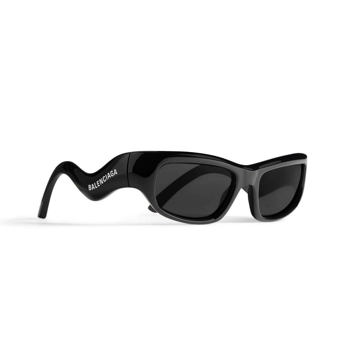 Balenciaga Men's Solid Colour Legs Llogo Irregular Shape Sunglasses Eyeglasses Glasses #99489