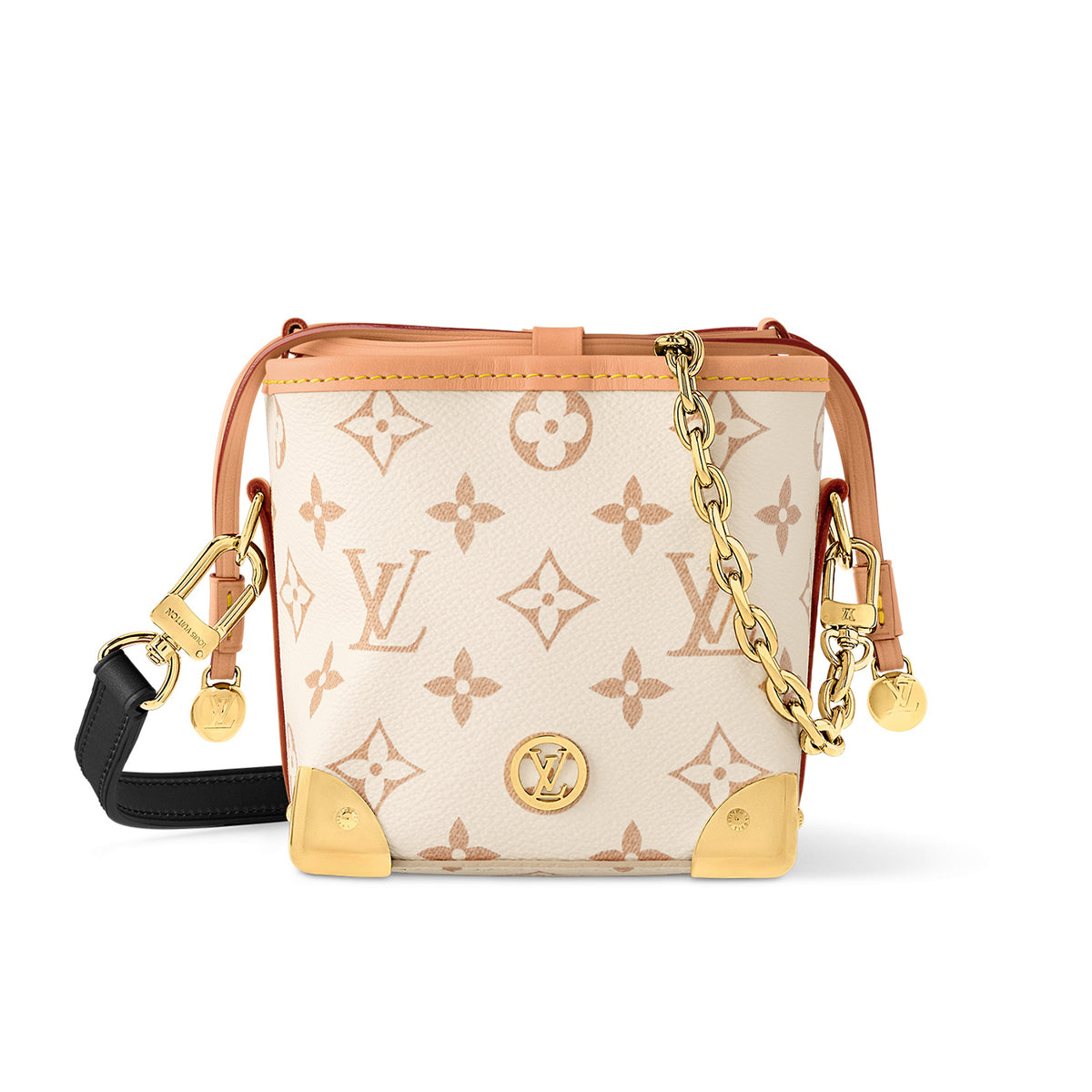 Louis Vuitton No¨¦ Purse Lv Charms Women's Adjustable Shoulder Strap Embossed Letter Drawstring Closure Leather Quilted Canvas Shoulder Crossbody Bag Bags #72543