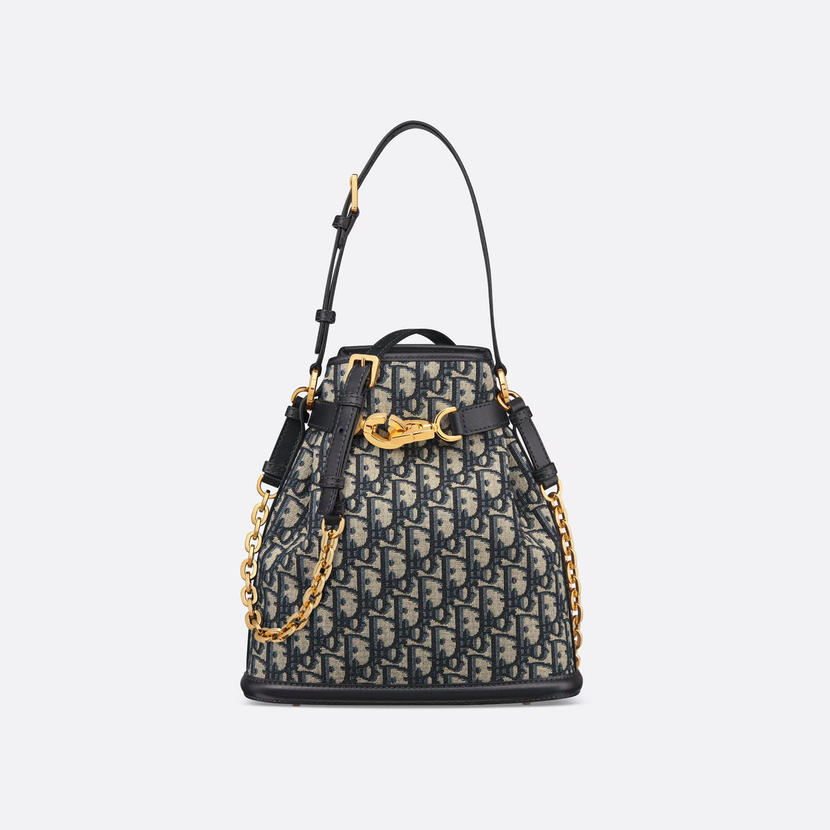 Dior  Canvas Shoulder Tote Bucket Bag #96128