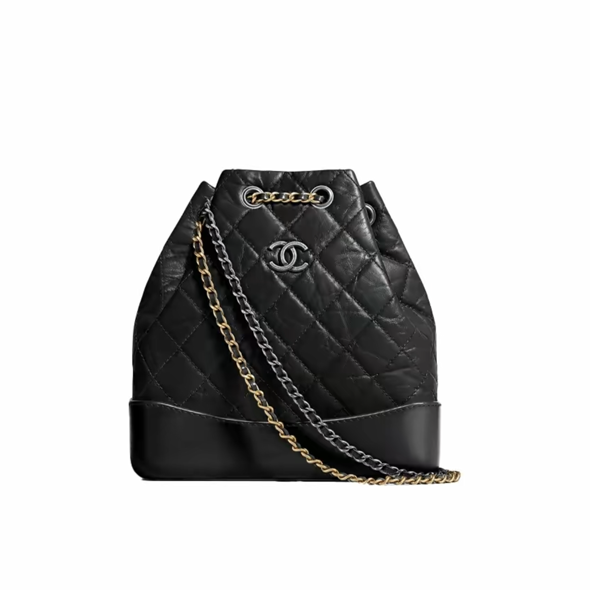 Chanel  Leather Chain Multi-Color Bag #58128