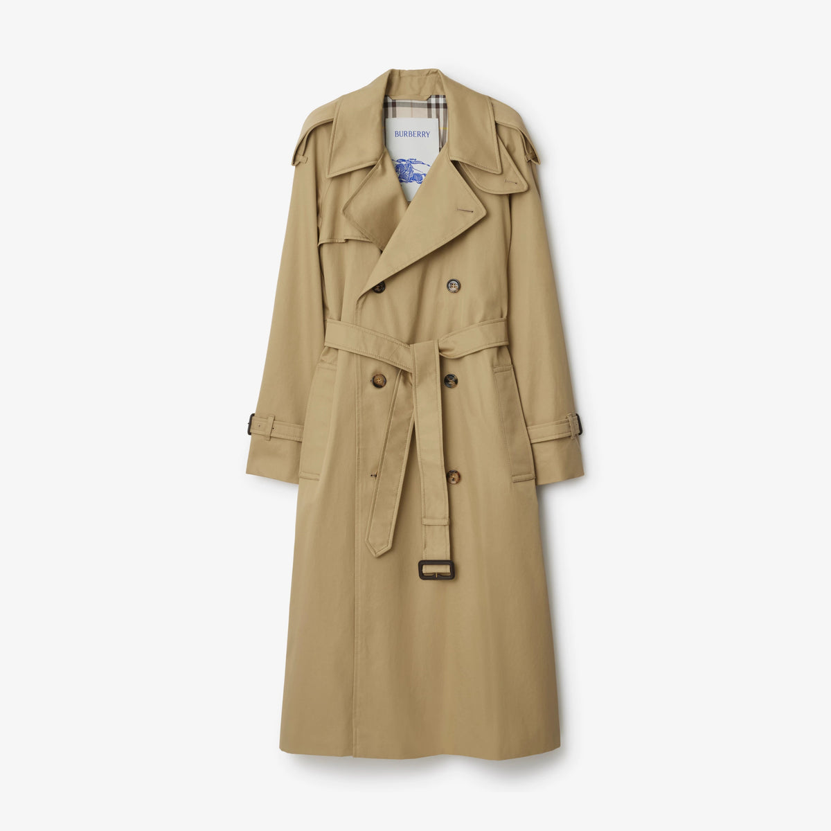 Burberry Women's Spring/Autumn Fashion Classic Castleford Style Long Trench Coat Jacket #78439