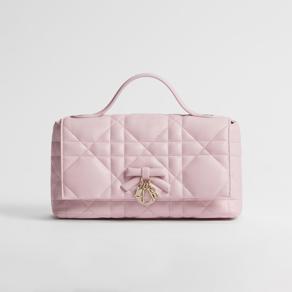 DIOR My Tender Dior Top Handle Mini Bag Macrocannage Lambskin #393400