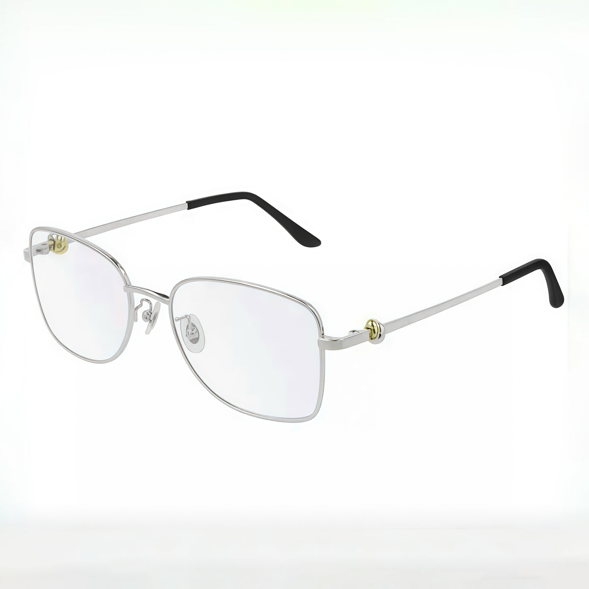 Cartier Men's Women's Metal Flat Glasses Solid Color Comfortable Casual Oval Frames Glasses  Accessories CT0223O #71981
