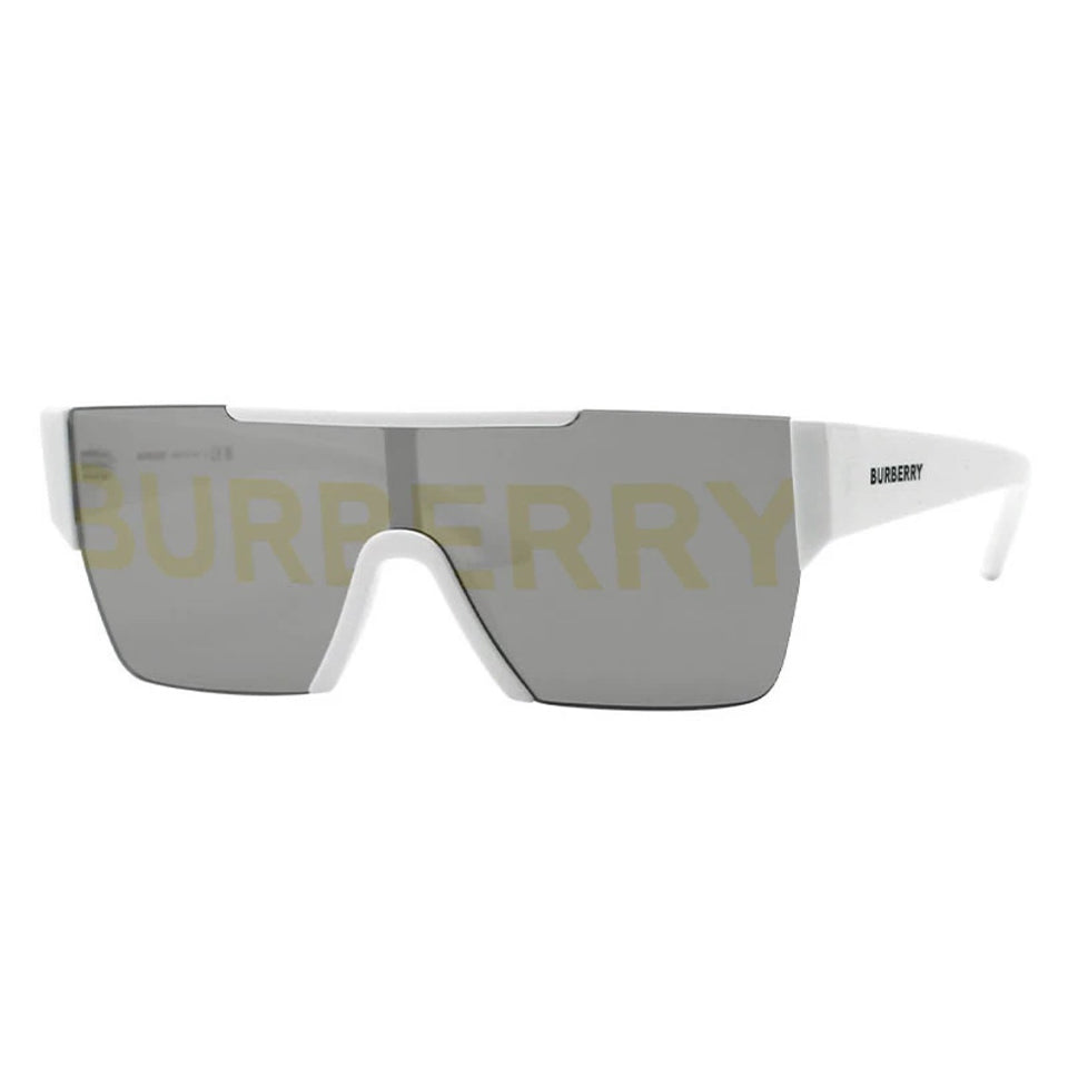 Burberry Men's Fashion Retro Trend Logo Printed Square Casual Solid Color Sunglasses #71372