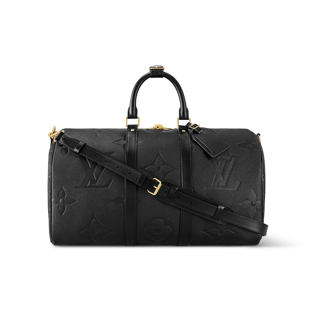 Louis Vuitton Keepall Bandouli¨¨re 45 Brown Leather Tote Travel Bag Bags #97894