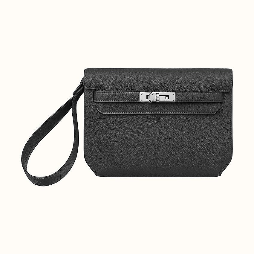 Hermes Square Leather Classic Wallet Clutch Underarm Bag bags #53457