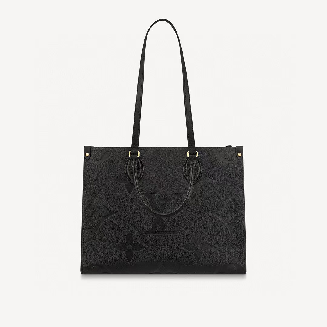 Louis Vuitton One Shoulder Leather Tote Bag #52323