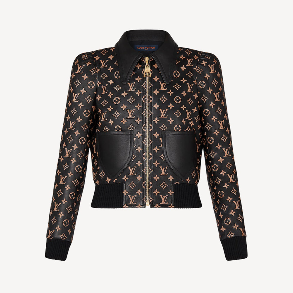Louis Vuitton Sheepskin Embossed Jacket #335877