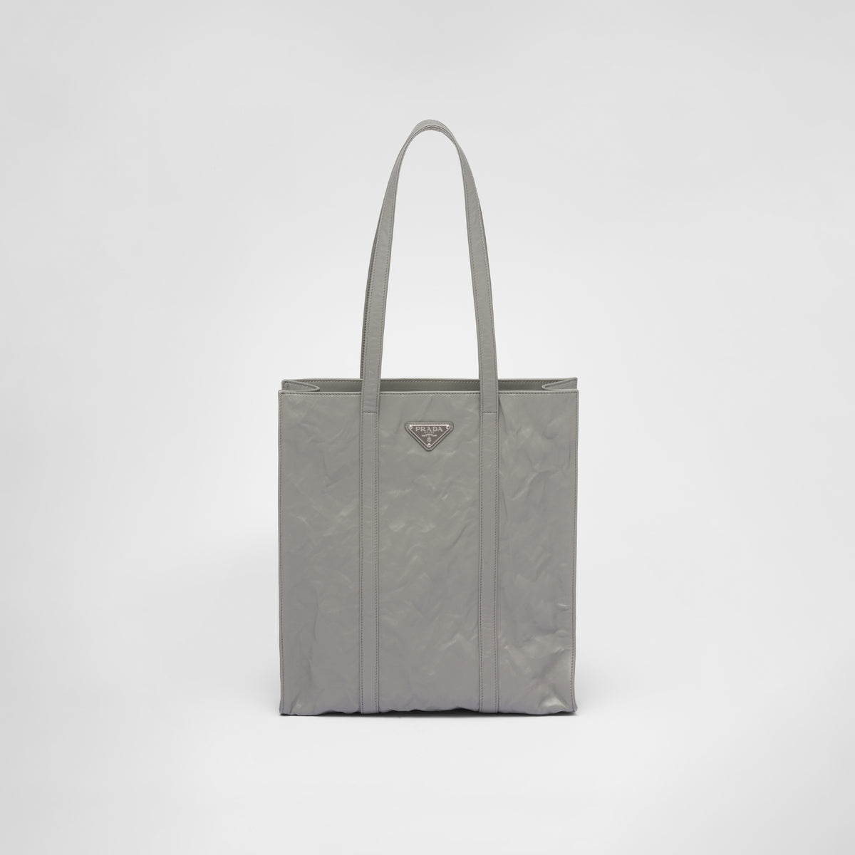 Prada  Leather Carrying Rectangular Shoulder Bag #57525