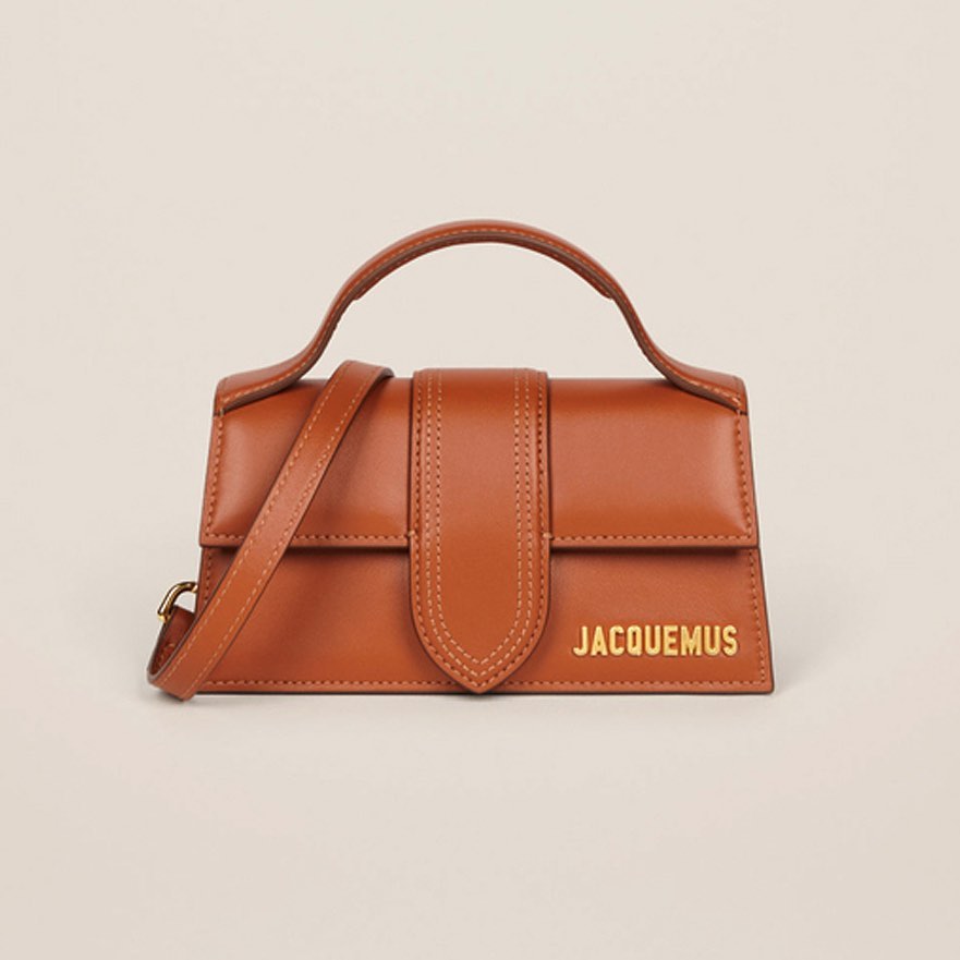 Jacquemus Women's Leather Wide Strap Crossbody Bag #51437