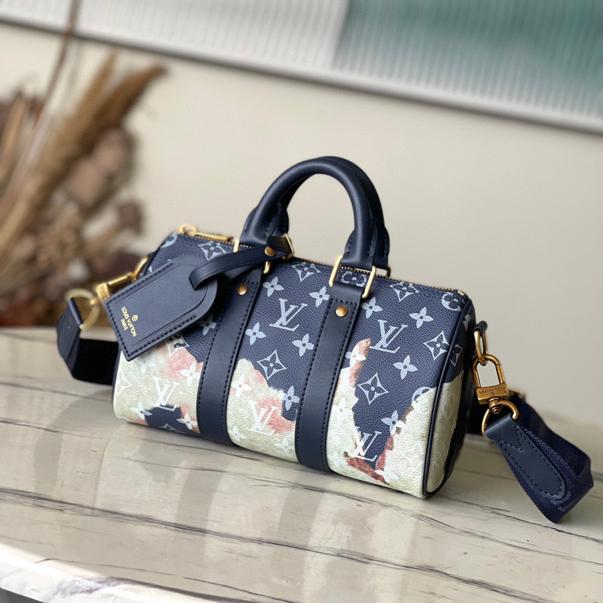 Louis Vuitton Mini Handheld Printed Diagonal Straddle Bag #21927