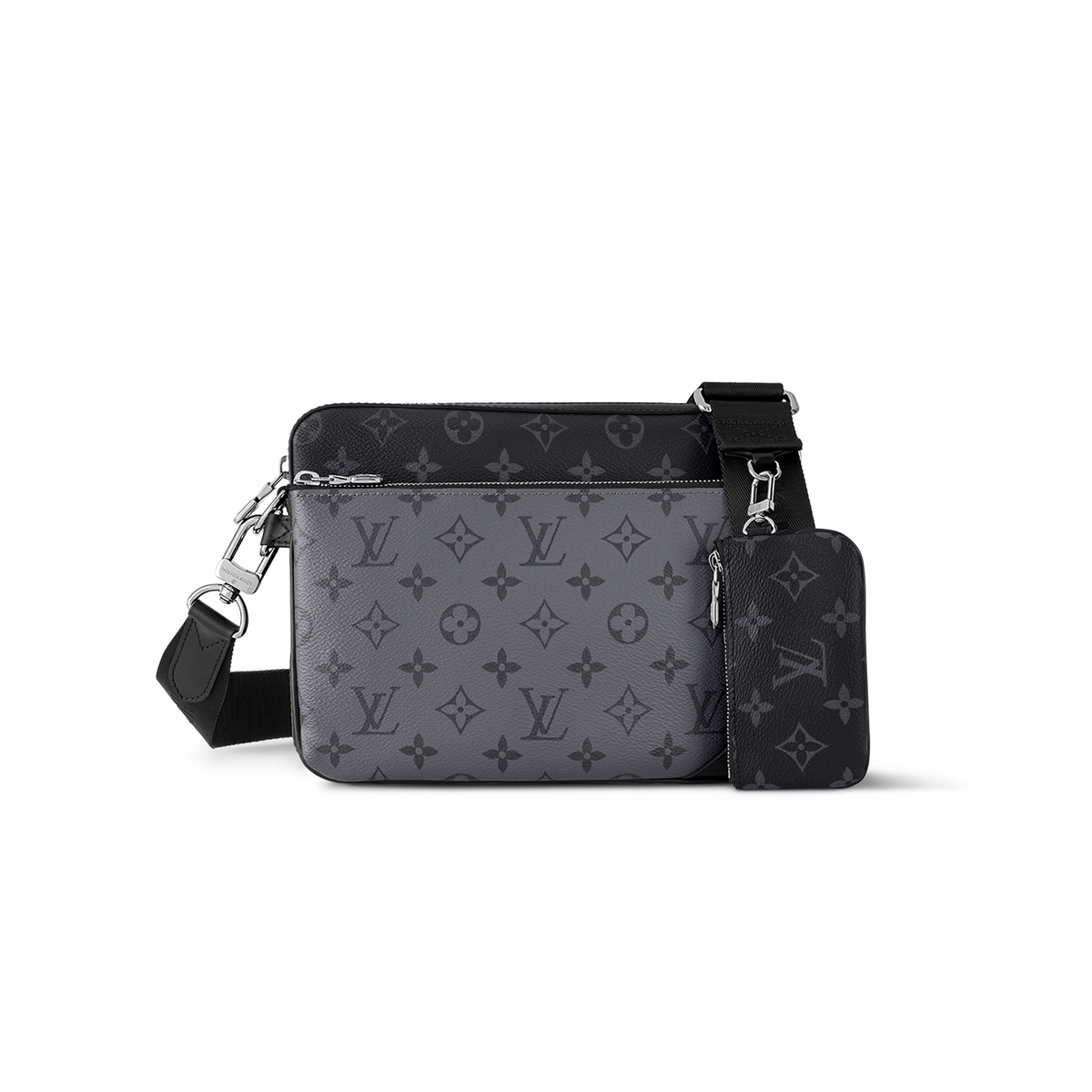 Louis Vuitton TRIO Leather Casual Crossbody Bag #21652