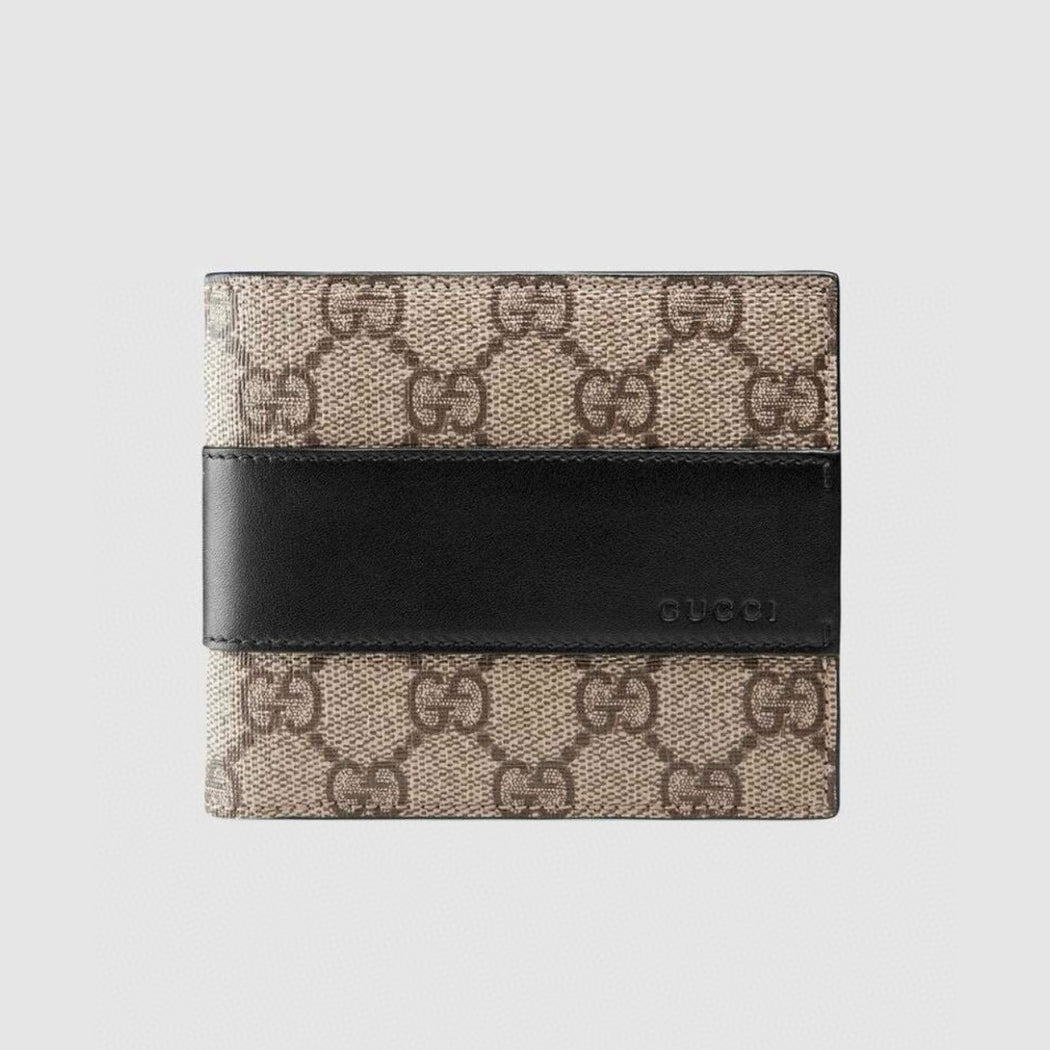 Gucci Women's Monogrammed Logo Flap Closure Leather Wallet Card Case Bag Bags #73146