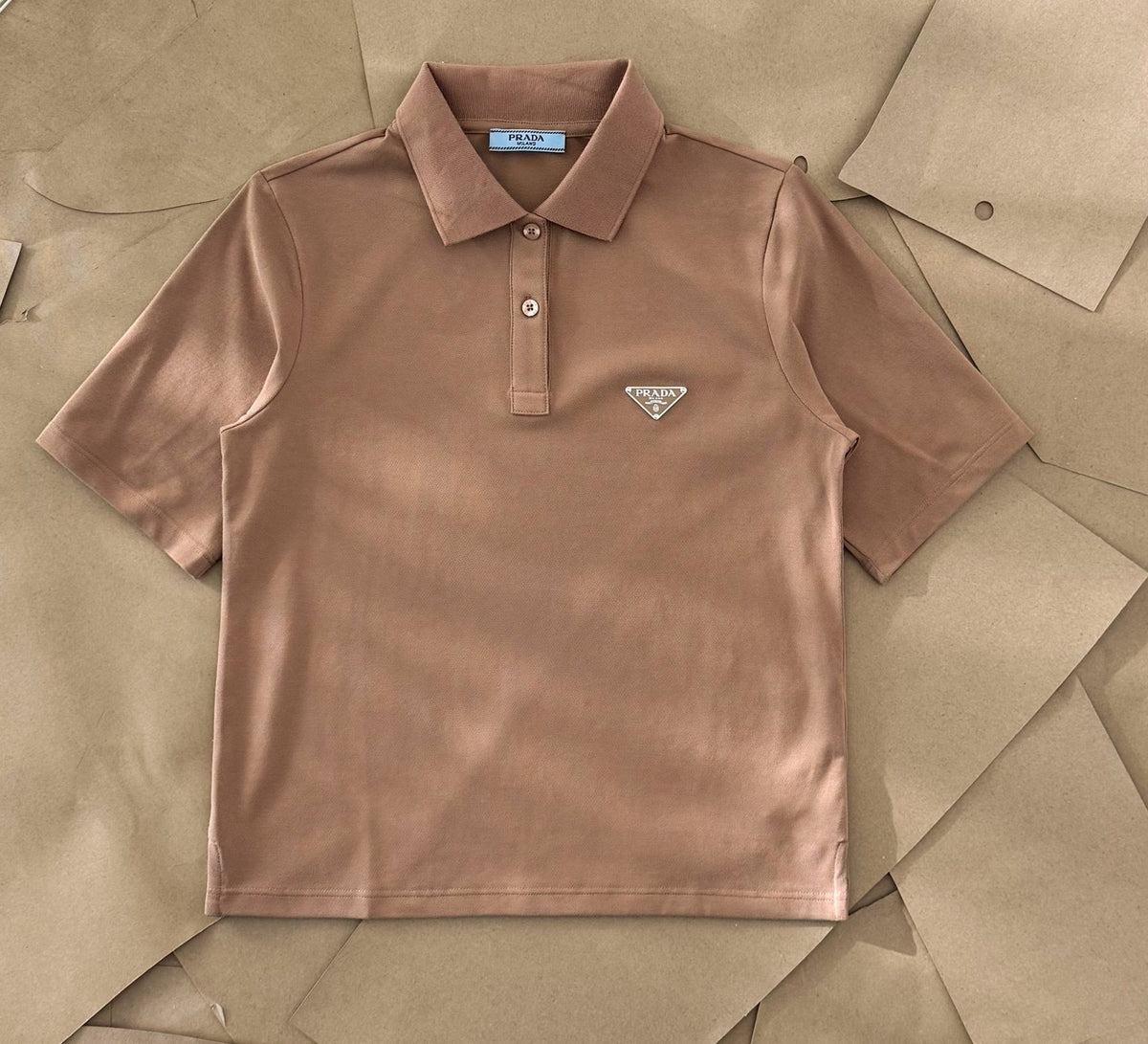 Prada Piqu¨¦ Polo Shirt #375847