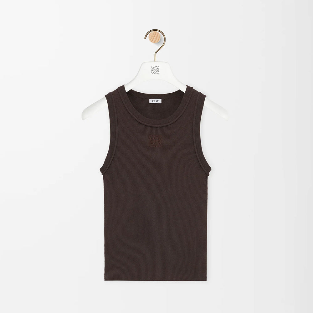 Loewe Anagram Tank Top in Stretch Viscose #336936