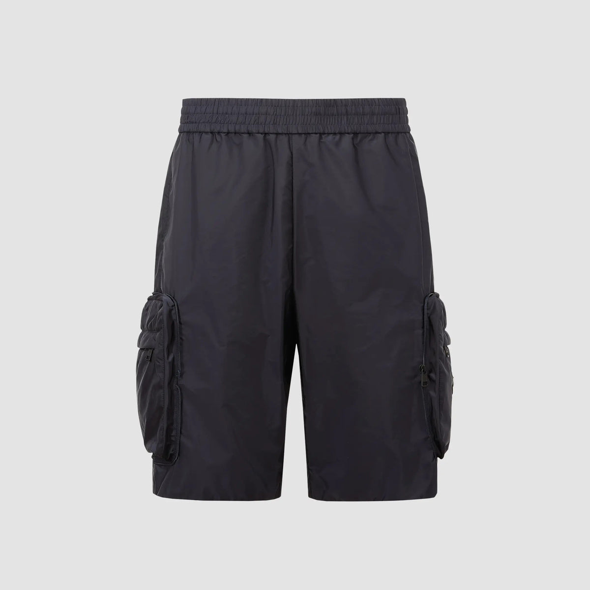 Moncler x Mercedes-Benz By  Men's Summer Solid Color Nylon Foldable Storage Shorts #76575