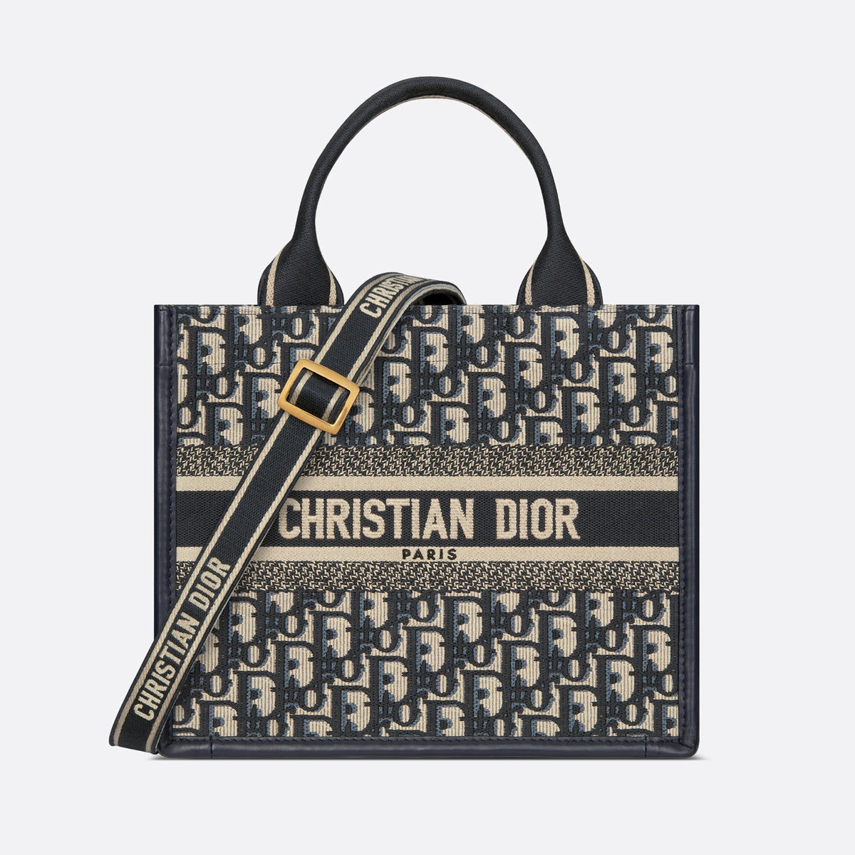 Dior Women's Detachable Adjustable Shoulder Strap Casual Handbag Embroidery Patchwork Cowhide Leather Medium Small Dior Book Tote Bag #98717