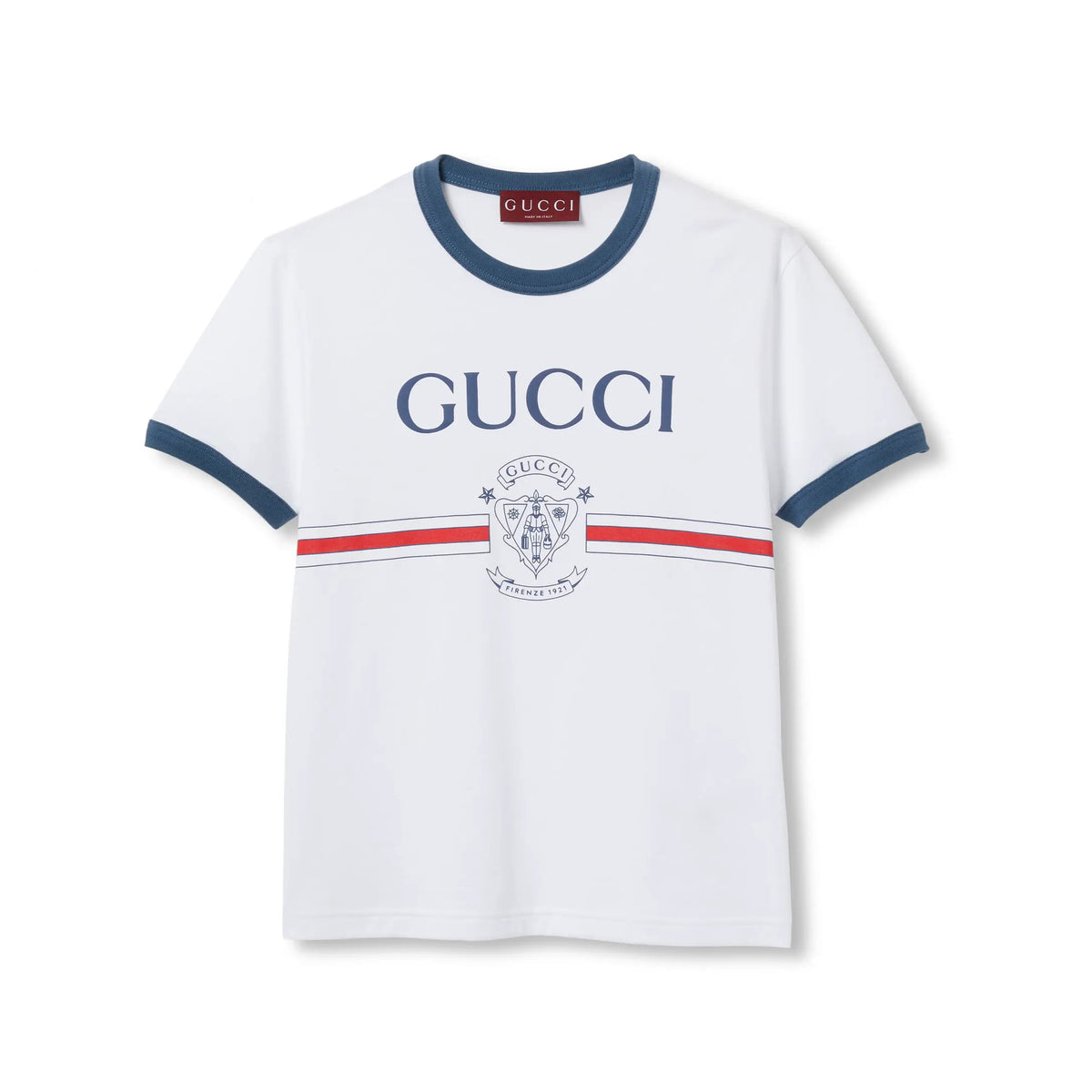 Gucci Women's Summer Monogram Printed Round Neck Cotton Short Sleeve T-Shirt #76383