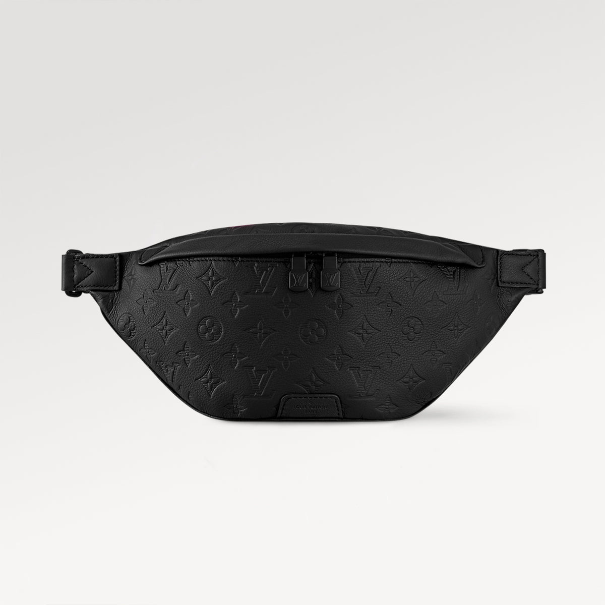 Louis Vuitton Men's DISCOVERY Small Waist Bag Logo Embossed Cowhide Chest Bag Solid Color Casual Shoulder Bag Bags M46036 #81396