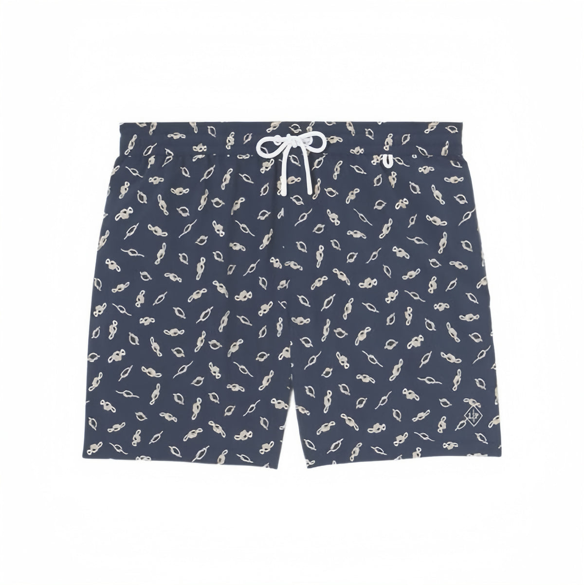 Loro Piana Men's Rope Knot Printed Beach Shorts Vacation Spring Summer Fashion Trend Swimming  Shorts Ngvp #1729