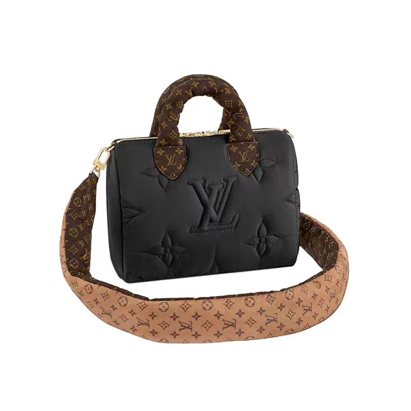 Louis Vuitton Padded Cotton Padded Handbag Shoulder Bag #52477