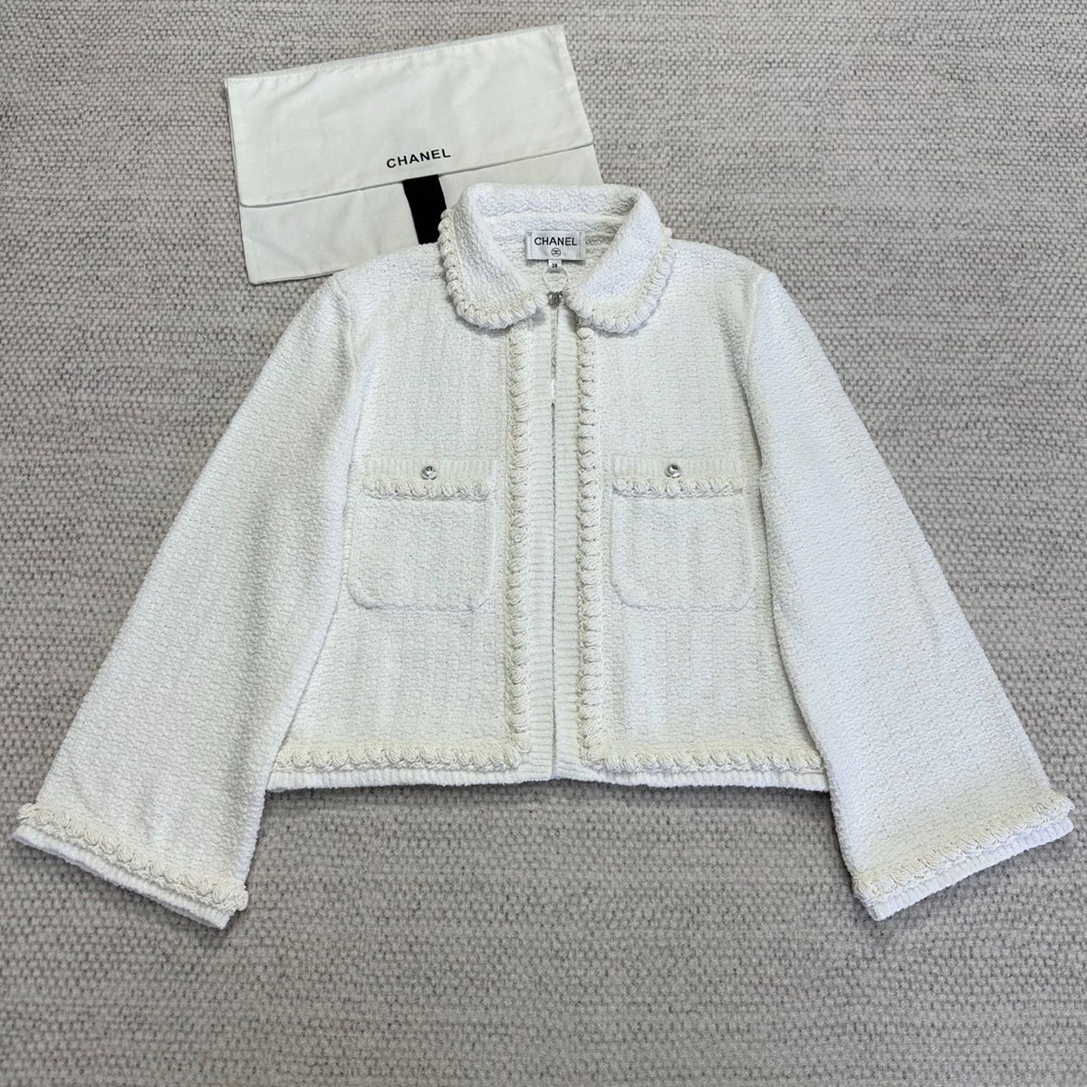 Chanel Women's Spring And Summer Fashion Elegant Solid Color Woven Lapel Cardigan Straight Mini Skirt Pink Suit Set Ngvp #1754
