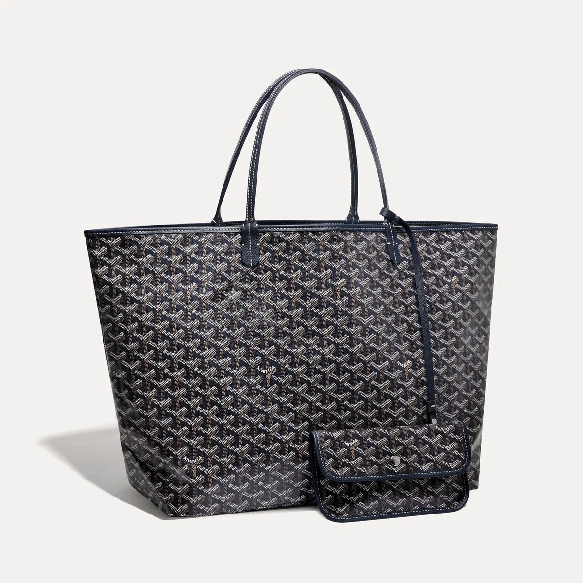 GOYARD Men's Women Saint Louis GM Handbag Y Full Print Casual Mother Bag Leather Shoulder Bag Tote Bags #71687