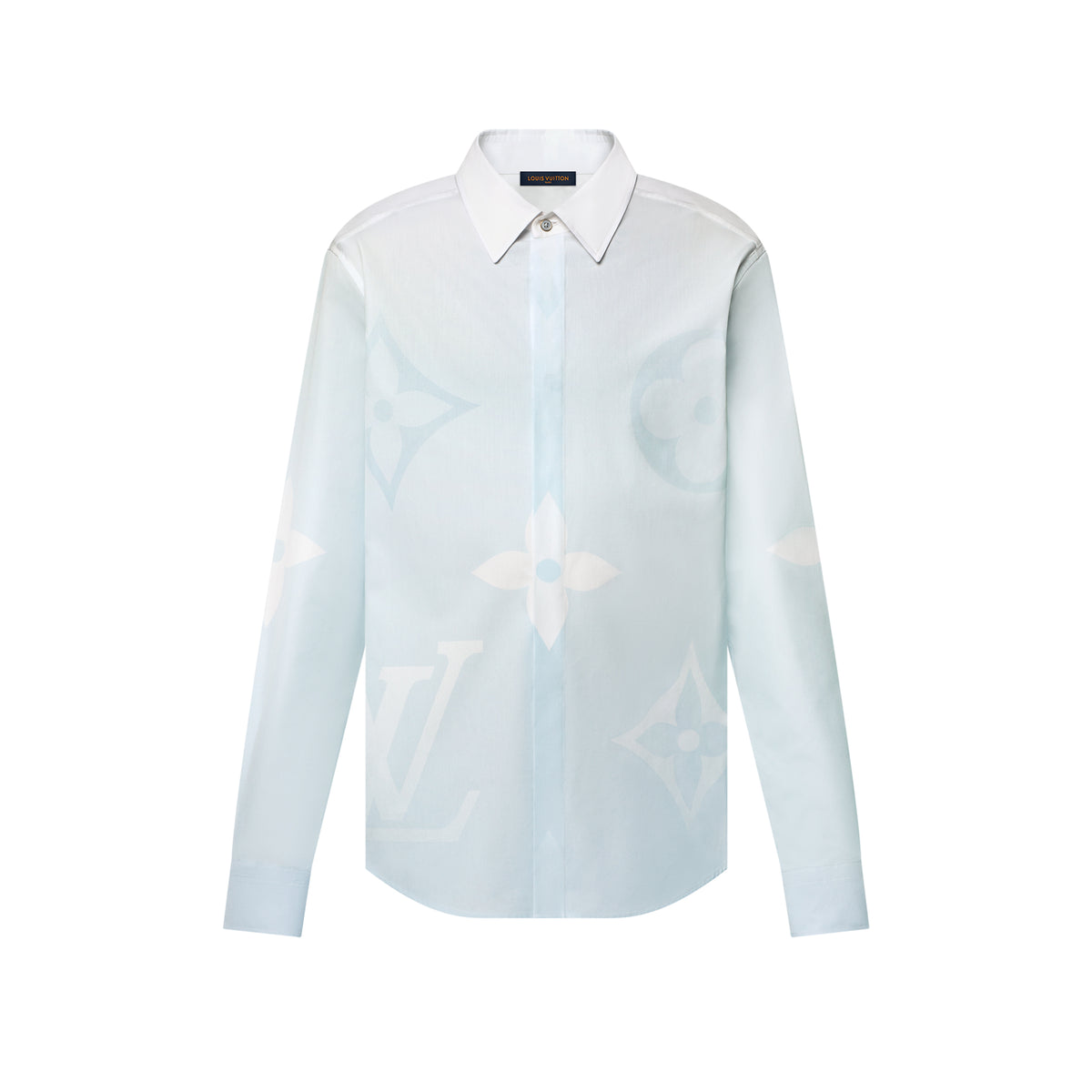 Louis Vuitton Men's And Women's Spring/summer Fashion Casual Single Breasted Classic Printed Collared Long Sleeved Shirt #78428
