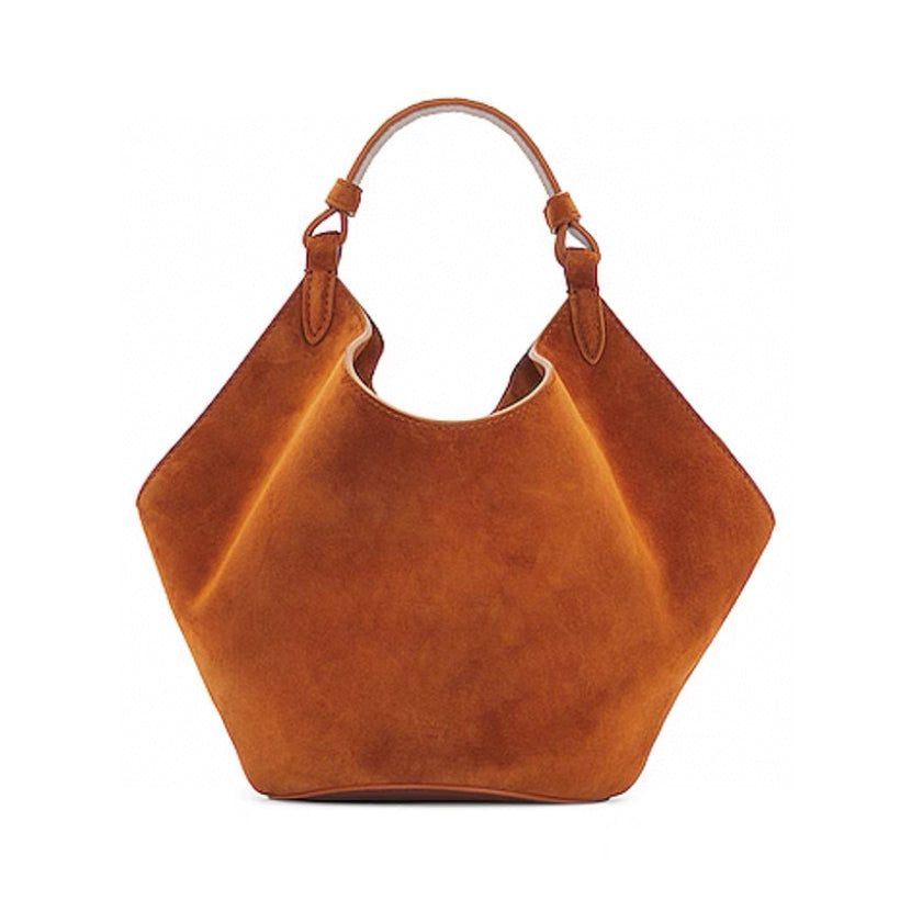 Khaite Women's Ladies Solid Color Suede Frosted Dumpling Bucket Shoulder Handbag Bag Bags #98498