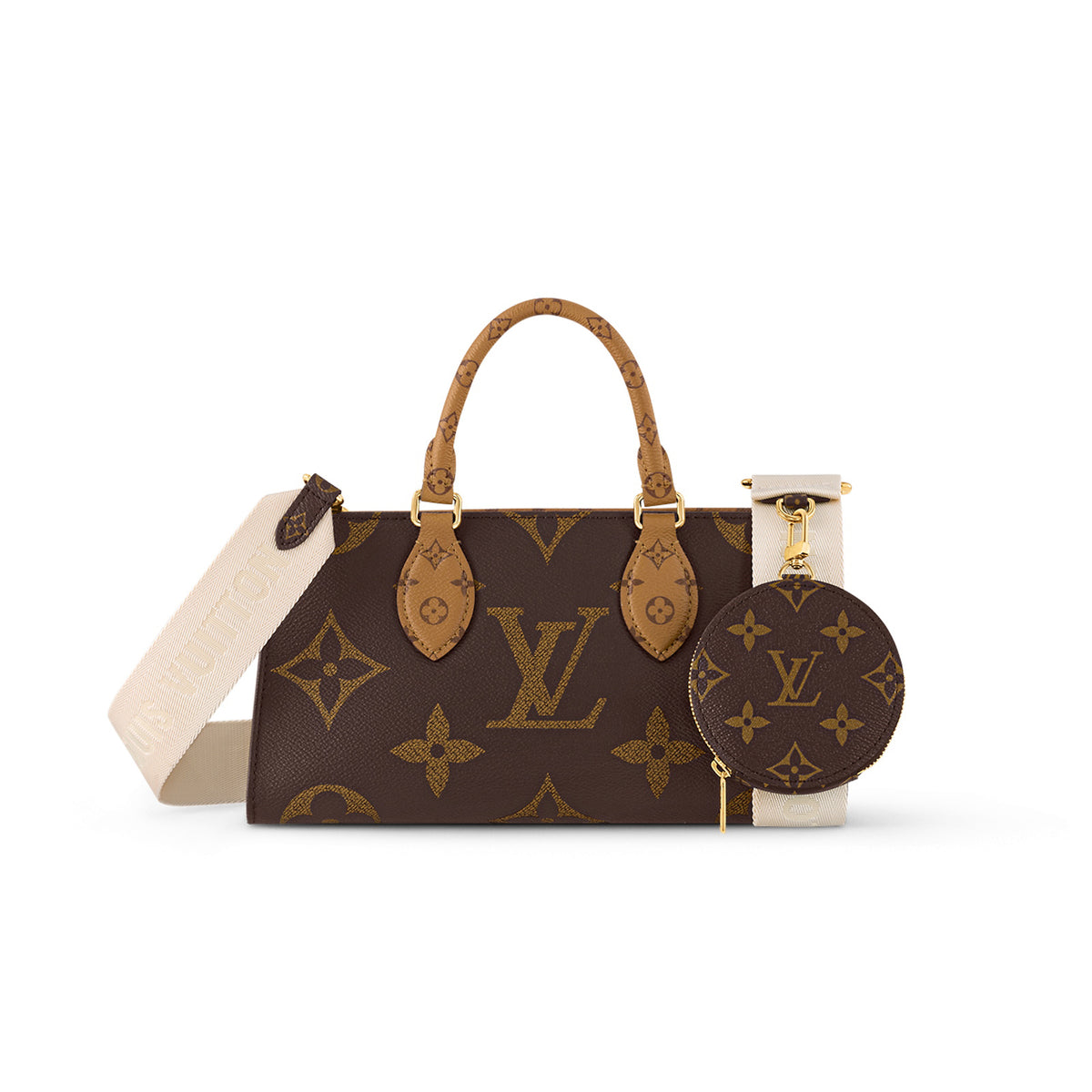 Louis Vuitton  Leather Carrying Printed Crossbody Bag #21626
