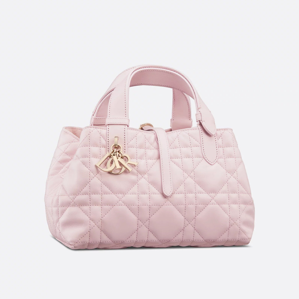 Dior Women's Solid Color Dior Toujours Handbag Adjustable Handle Cowhide Tote Bag #74996