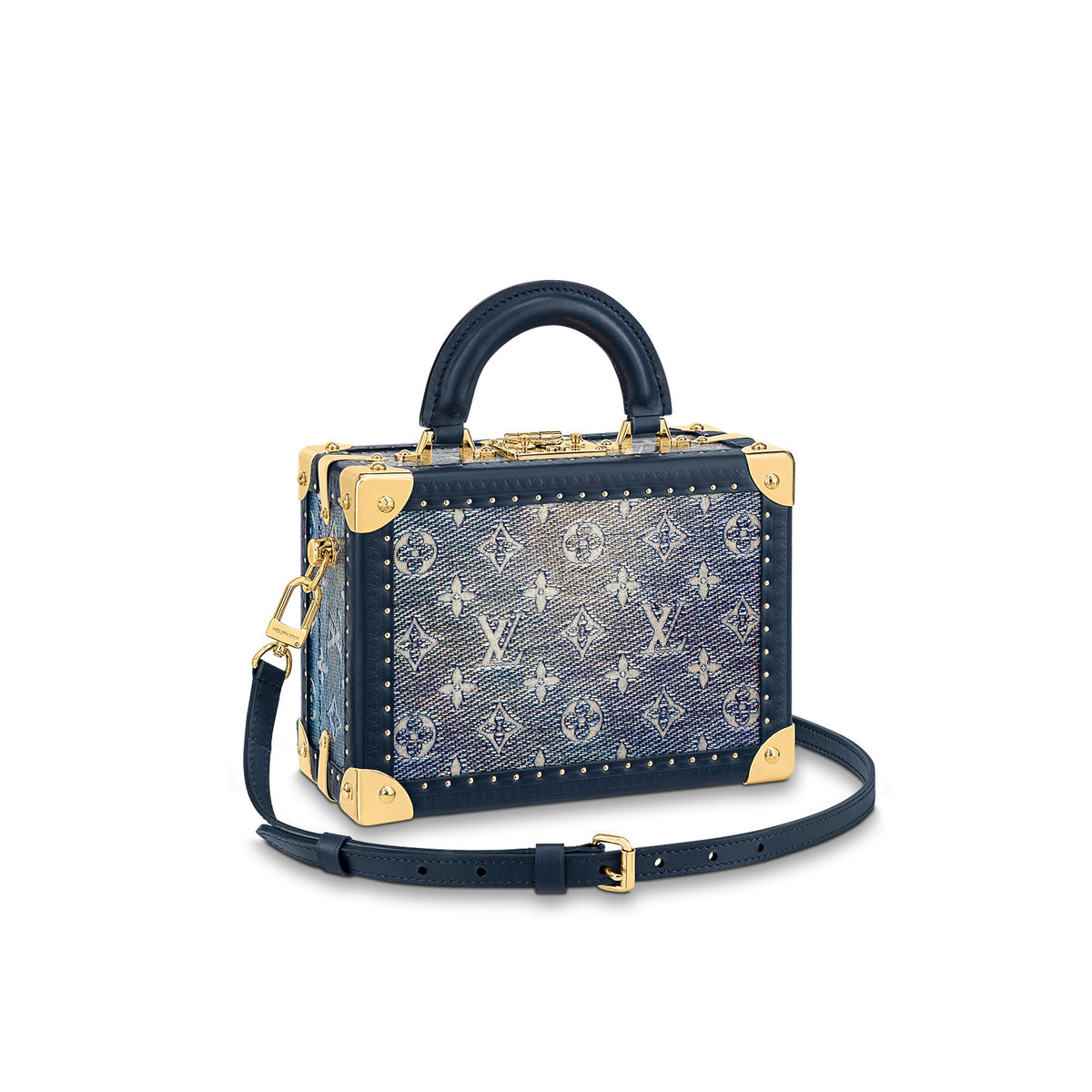 Louis Vuitton  Leather Printed Portable Small Square Bag #21434