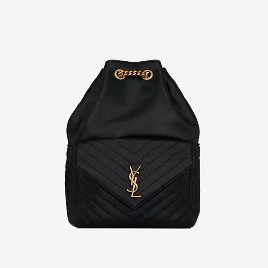 SAINT LAURENT Leather Bucket Backpack Bags #52415
