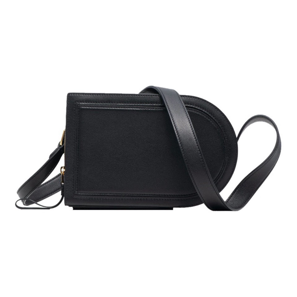 Delvaux Brand New Leather Shoulder Bag Half Round Bags #29164