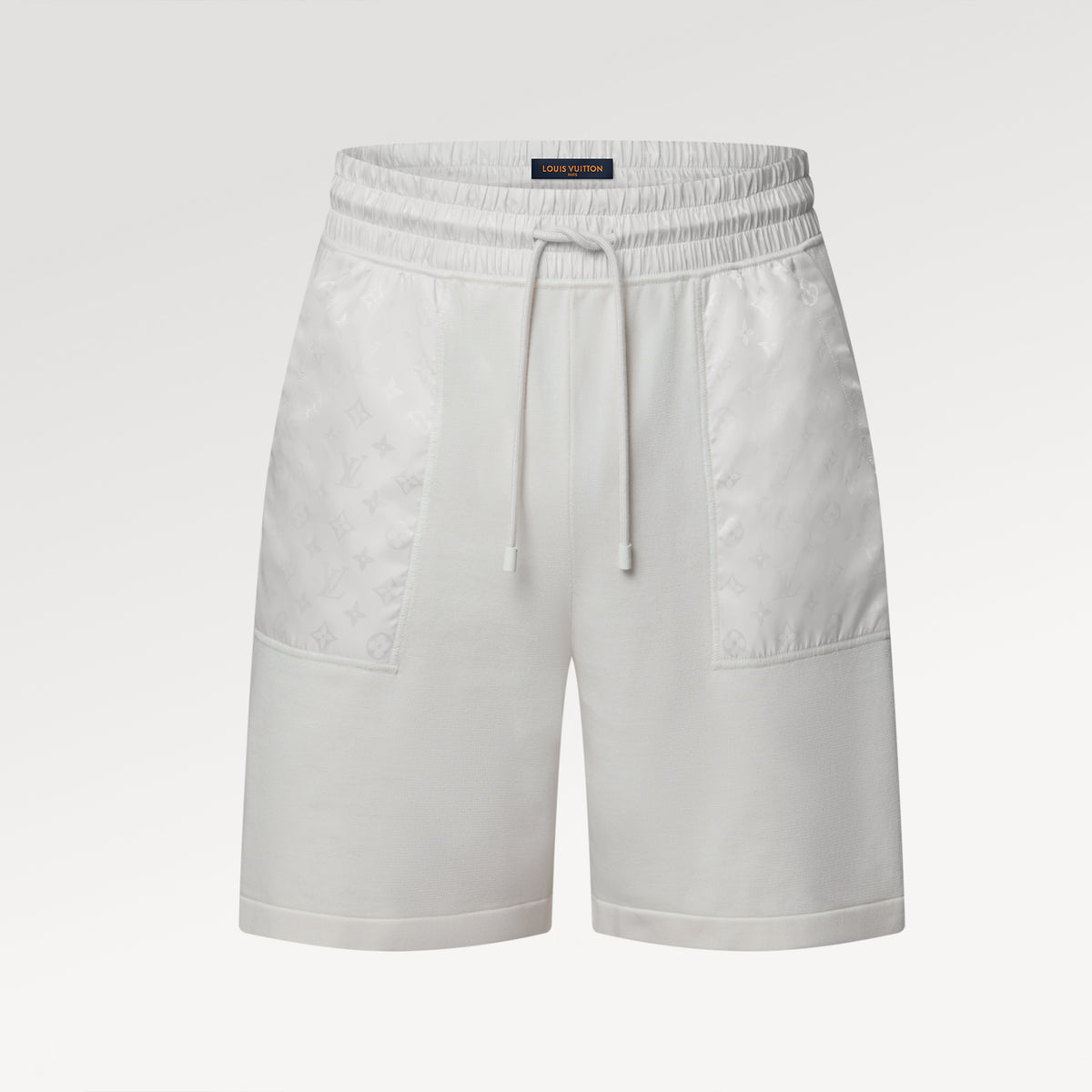 Louis Vuitton Monogram Nylon Embellished Shorts Men's Spring/summer Fashion Trend Casual Drawstring Shorts #77624