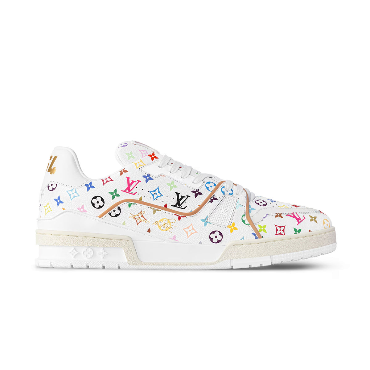 Louis Vuitton LV Trainer Men Women Solid Color LV SKATE Sneakers Casual Round Toe Retro Low Top Board Shoes #74916