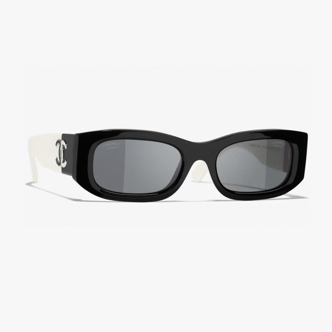 Chanel Men's Women's Logo Irregular Sunglasses Solid Color Glasses Accessories #71923