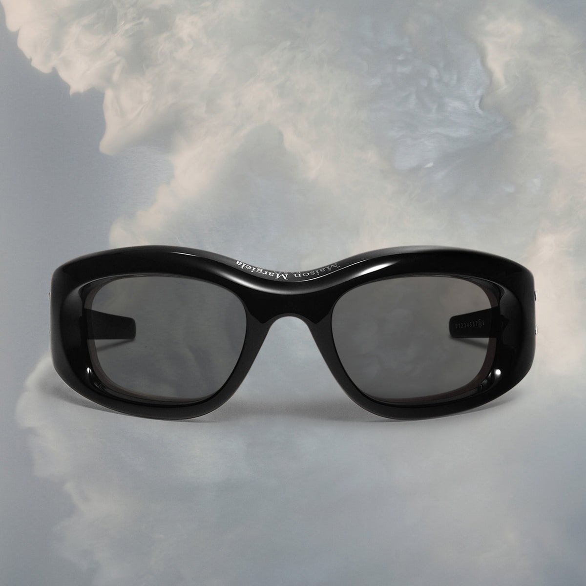 Maison Margiela x GENTLE MONSTER Men Women Black Sunglasses Fashion Irregular Sunglasses Ngvp #9663