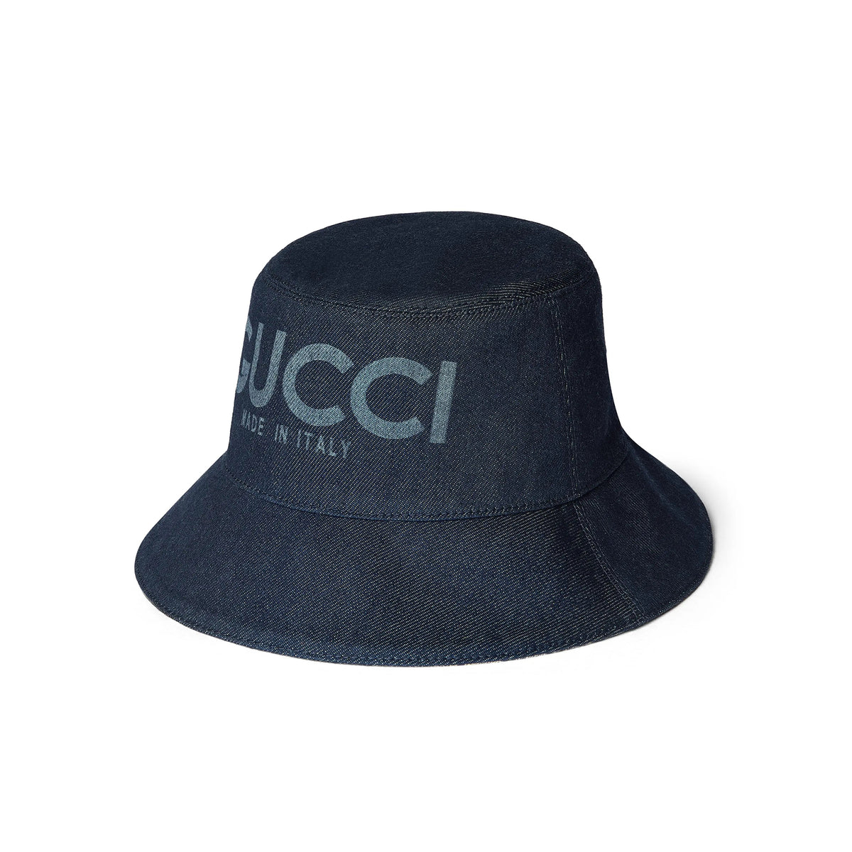 Gucci Women's Solid Color Monogrammed Cowboy Fisherman's Hat Cap #76444