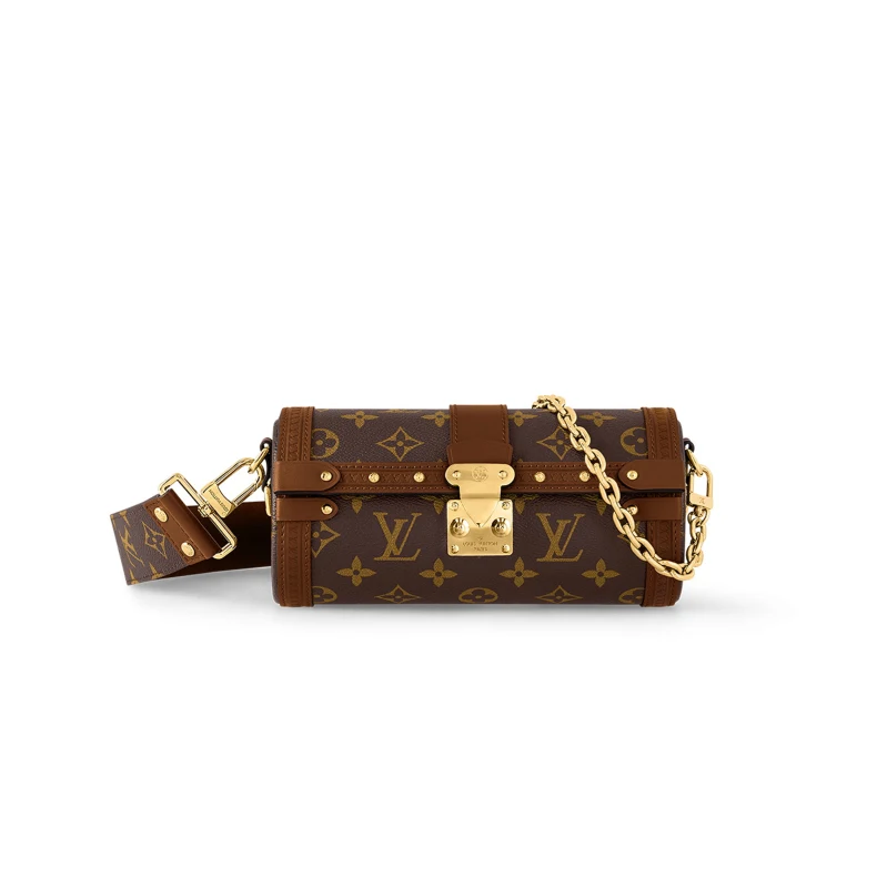 Louis Vuitton  Leather Round Crossbody Bag #57773