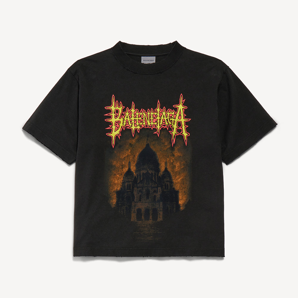 Balenciaga Sacr¨¦ C?ur Medium Fit T-shirt#378113