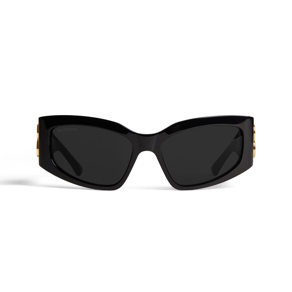 Balenciaga Women's BB Logo Vintage Black Sunglasses Glasses #97587