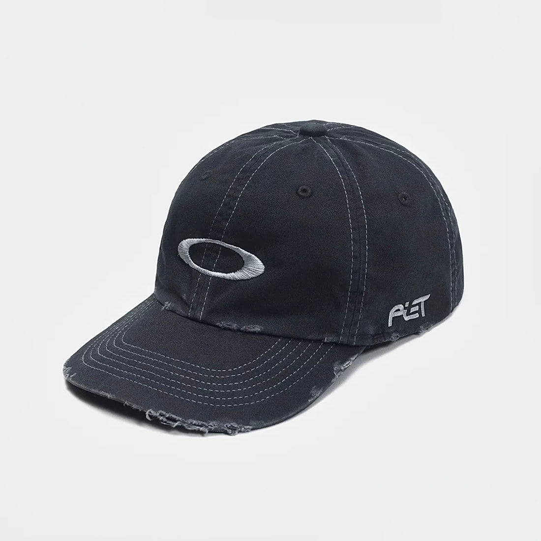 Oakley Men's Embroidered Logo Print Solid Color Cotton Duck Cap Hat #75661