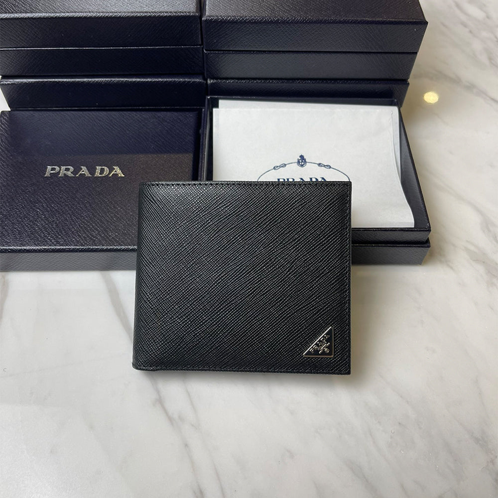 Prada Cowhide Short Wallet #327830