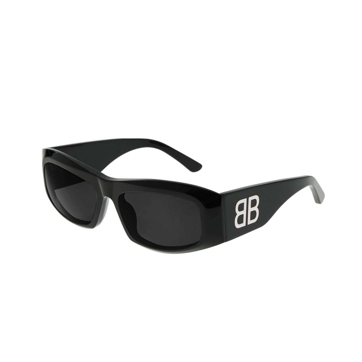 Balenciaga Men's and Women's Solid Colour Legs BB Logo Acetate Irregular Shape Sunglasses Eyeglasses Glasses #75983