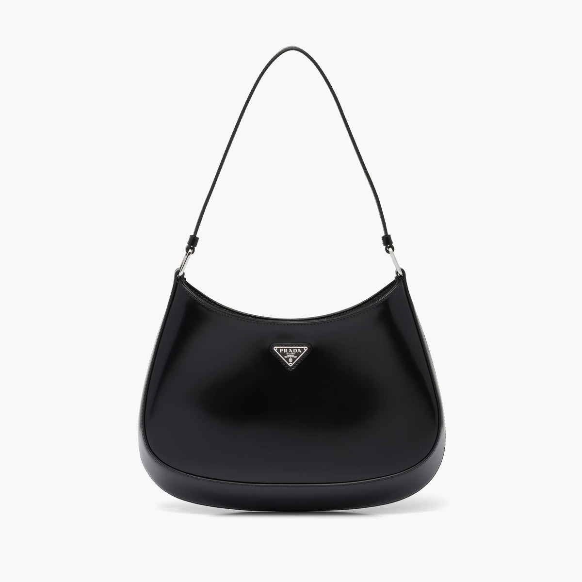Prada Vintage Open Leather Armpit Bag Shoulder Bag #59176