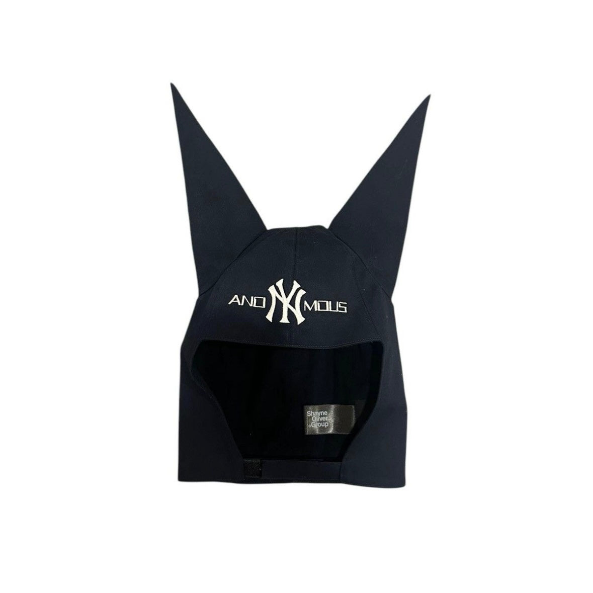 Anonymous Club Shayne Oliver 0pium New York Ny Devil's Horns Cap Playboicarti Same Men's Women's High Street Trend Hip-hop Punk Style Pointy Hat Embroidered Letters Hats Fashion Cap Ngvp #1336