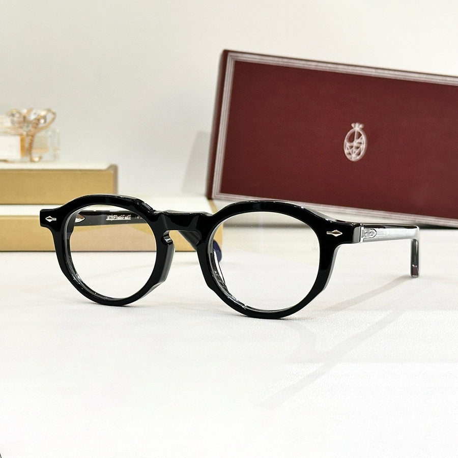 Jacques Marie Mage Men's And Women's Fashion Sunglasses Logo Full-Frame Design Round Eyewear Accessories Glasses Accessories Ngvp #2567