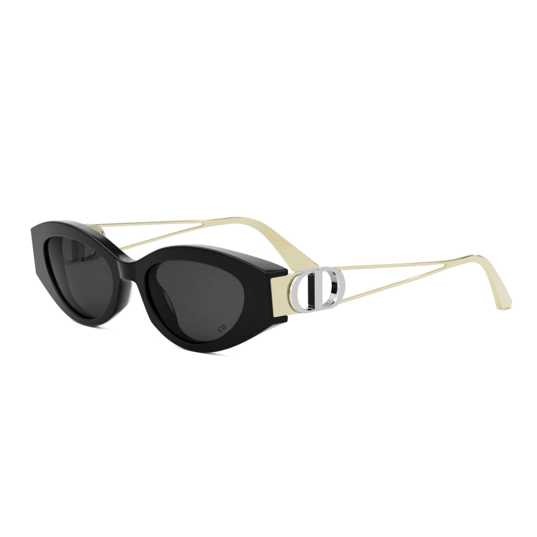 Dior Men's And Women's Solid Color Acetate Irregularly Shaped Openwork Temple Design Sunglasses Glasses #77779